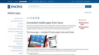 Inova's Mobile Apps - Inova