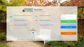 MyChart - Login Page