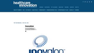 Inovalon | Healthcare Informatics 100 - Healthcare Informatics Magazine