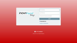 Inova Payroll LOGIN