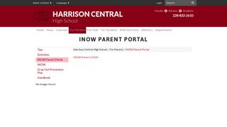 INOW Parent Portal - Harrison Central High School