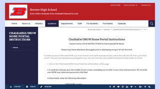 Chalkable/INOW Home Portal Instructions / Home