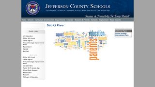 Preschool/Kindergarten | | Jefferson County Schools