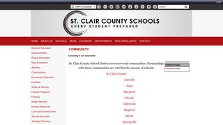 Community | St. Clair County School District