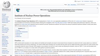 Institute of Nuclear Power Operations - Wikipedia