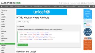 HTML button type Attribute - W3Schools