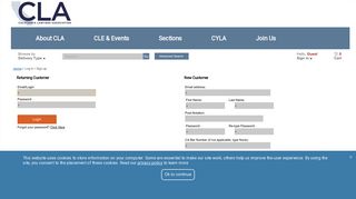 Login or Register - California Lawyers Association