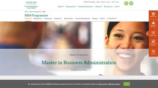 One-year MBA Programme | INSEAD