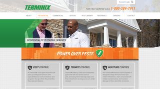 Residential Pest Control Company Eastern NC To Tidewater VA
