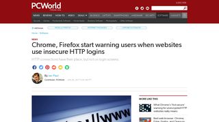 Chrome, Firefox start warning users when websites use insecure ...