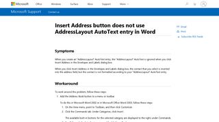 Insert Address button does not use AddressLayout AutoText entry in ...
