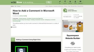 The Easiest Way to Add a Comment in Microsoft Word - wikiHow