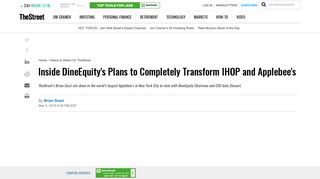 Inside DineEquity's Plans to Completely Transform IHOP and ...