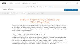 Microsoft Office 365 and Citrix - Citrix