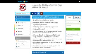by PowerUp Sports: Unionville-Milliken Soccer Club Registration ...