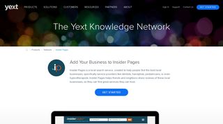 Insider Pages | Update Your Insider Pages Business Listings - Yext