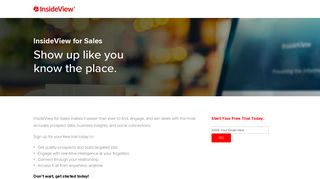 Get Started with InsideView for Sales - Free | InsideView