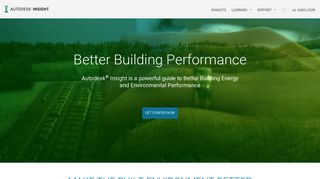 Insight - High performance and sustainable building design analysis