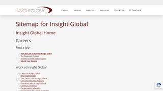 Sitemap - Insight Global