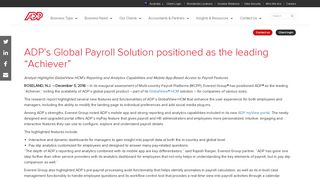 ADP Payroll | Human Resource Management - ADP earns highest ...