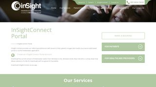 Insight Connect Portal | Radiology Services | Insight Clinical Imaging