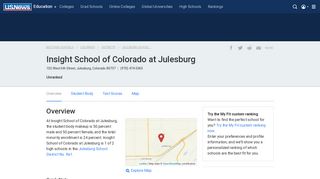 Insight School of Colorado at Julesburg in Julesburg, CO - US News ...