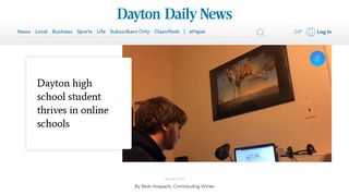 Insight School of Ohio: Dayton student thrives in online school