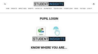 PUPIL LOGIN – Student Insights