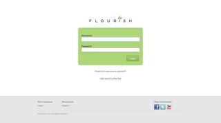 Flourish : Login