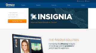 Insignia™ Advantage | Digital Orthodontics | Ormco Supplies