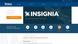 Practice Management | Insignia Advantage | Digital ... - Ormco