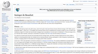 Insinger de Beaufort - Wikipedia