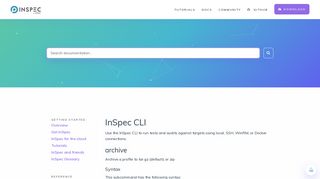 About the InSpec CLI
