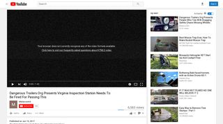 Dangerous Trailers.Org Presents Virginia Inspection Station Needs ...