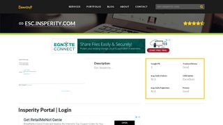 Welcome to Esc.insperity.com - Insperity Portal | Login