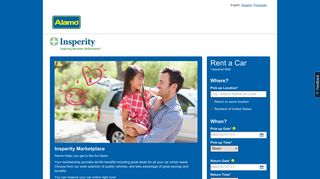 Insperity Marketplace - Alamo Car Rental