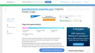 Access payrollservices.insperity.com. Insperity Portal | Login
