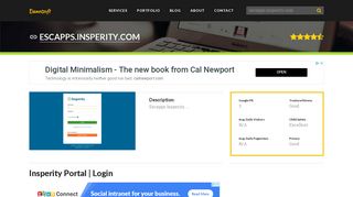 Welcome to Escapps.insperity.com - Insperity Portal | Login