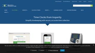 Time Clocks from Insperity - Delphia Consulting LLC