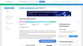 Access insite.insphereis.net. Sign In