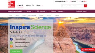 Inspire Science K-12 - McGraw-Hill Education