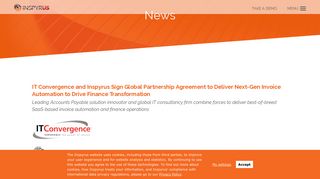Inspyrus | IT Convergence and Inspyrus Sign Global Partnership ...
