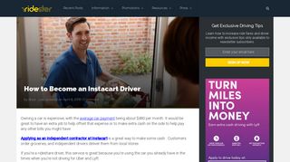 How to Become an Instacart Driver (And Make $$$) | Ridester