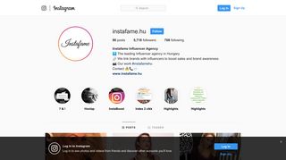 Instafame (@instafame.hu) • Instagram photos and videos