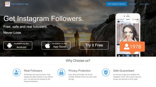 Free Followers App – Get Free Followers on Instagram