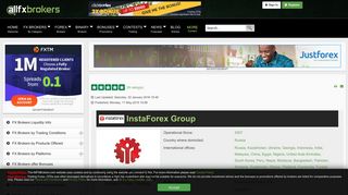 InstaForex Group | Review & Rating - AllFXBrokers
