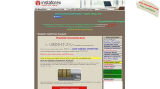 Register InstaForex Account - mewahgold.org