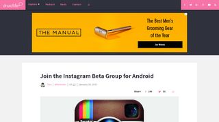 Join the Instagram Beta Group for Android – Droid Life