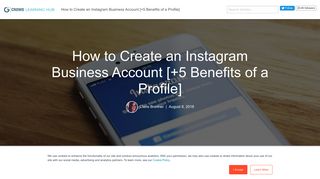 How to Create an Instagram Business Account [+5 Benefits of a Profile]