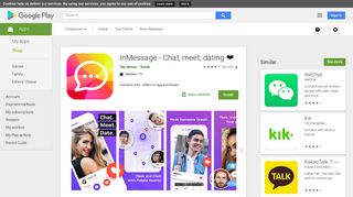 InMessage - Chat, meet, dating    - Apps on Google Play